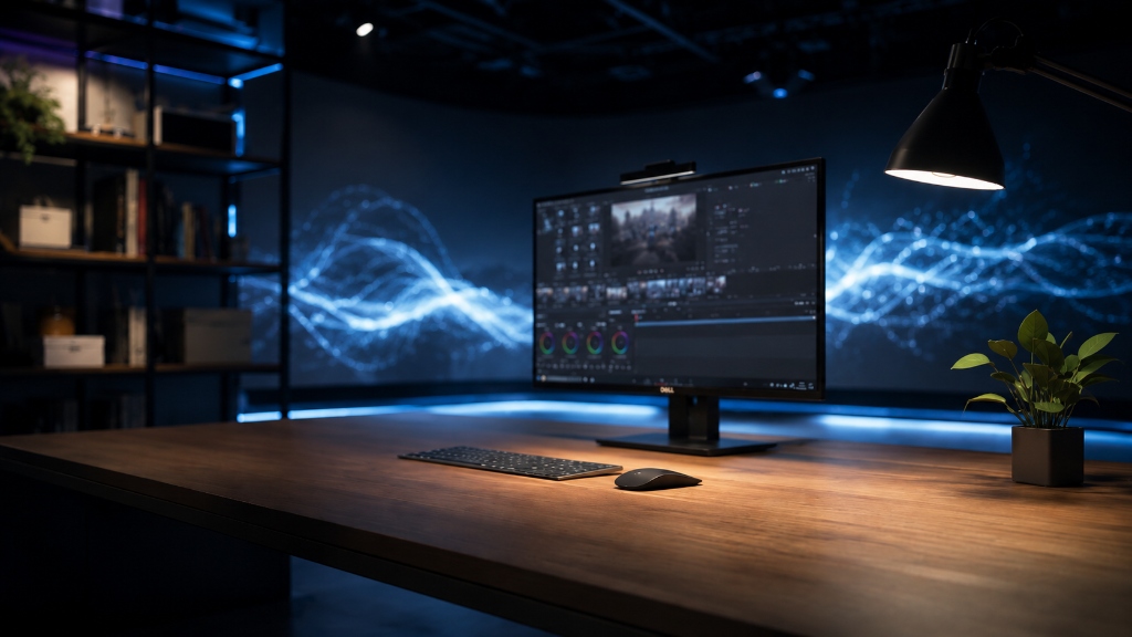 燧石宇宙工作室 Flintz Studio 工作空間：互動設計、互動策劃、動畫與 VFX 特效施作整合現場